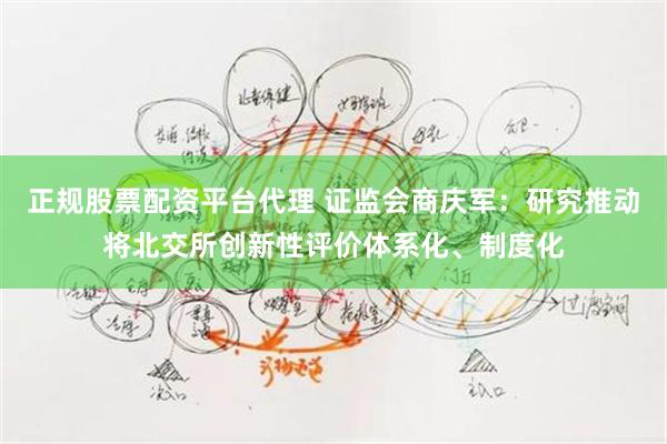 正规股票配资平台代理 证监会商庆军：研究推动将北交所创新性评价体系化、制度化