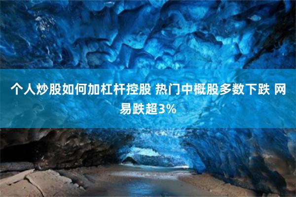 个人炒股如何加杠杆控股 热门中概股多数下跌 网易跌超3%